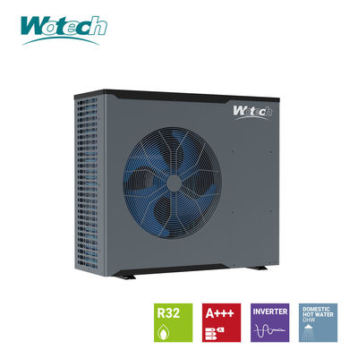 comprare Wotech 380V 18kw pompa di calore aria-acqua monoblocco R32 A+++/A++ per riscaldamento domestico e termoelettrico fabbricazione online