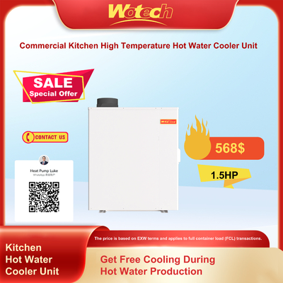 comprare Commercial Kitchen High Temperature Hot Water Cooling Unit, Continuous Hot Water, Cooling at No Extra Cost fabbricazione online