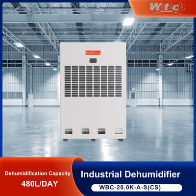 comprare Offerta speciale limitata per 480L/Giorno Dehumidificatore industriale Rimozione rapida dell'acqua per magazzino e garage sotterraneo fabbricazione online