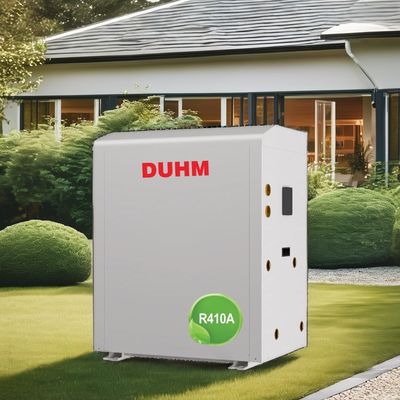 Riscaldamento residenziale 31 kW pompa di calore a terra e acqua con comando acceso e spento