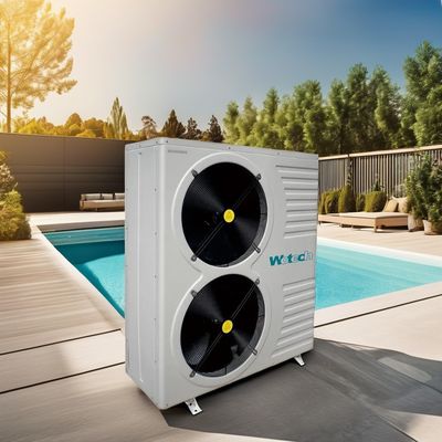 R32 Scaldabagno per piscina acceso/spento Wotech 380V 31KW Pompa di calore aria-acqua per temperatura costante