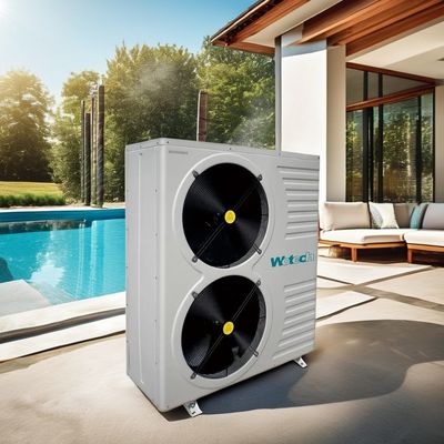 26KW Wotech On/Off Air To Water Heat Pump R32 Frigorifero per il nuoto