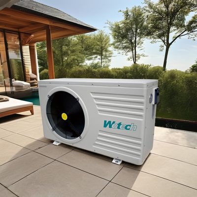 9m3/h Flusso d'acqua Wotech 220V 21 KW R32 Pompa di calore piscina Inglese Lingua di funzionamento