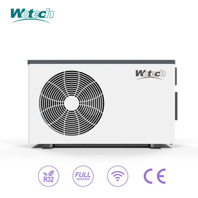16kw R32 pompa di calore per piscina a inverter completo con COP elevato e foglio galvanizzato