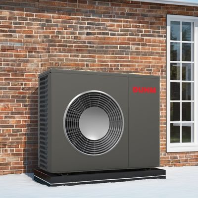 Funzione di riscaldamento e raffreddamento DHW 16kw EVI pompa di calore monoblocco con compressore rotativo DC