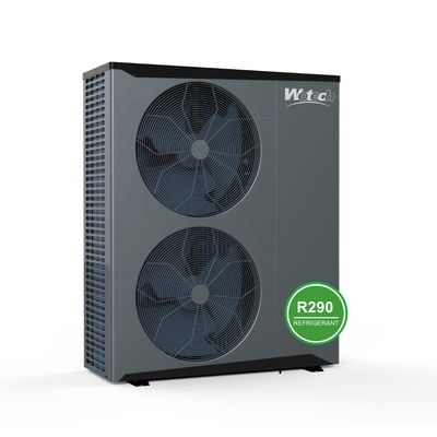 Hotel 20kw R290 Pompa di calore monoblocco a inverter monofase con certificato CE ERP A / A
