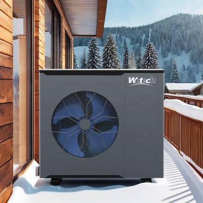 Temperatura 14kW DC Inverter Pompa di calore monoblocco riscaldatore aria-acqua per alberghi