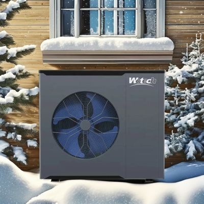 Scaldabagno a pompa di calore monoblocco da 8 kW a controllo di applicazione per riscaldamento, raffreddamento e riscaldamento termico