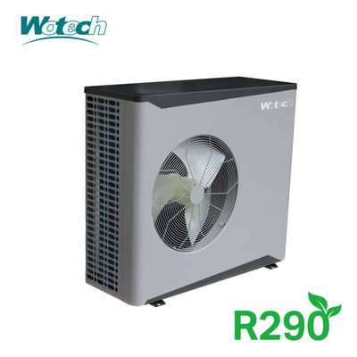 Wotech 220V 15kw pompa di calore aria-acqua monoblocco R290 A / A Euro standard pompa di calore DHW
