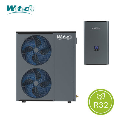Calore domestico Wotech 380V 20kw Split R32 Pompa di calore aria-acqua Euro Standard