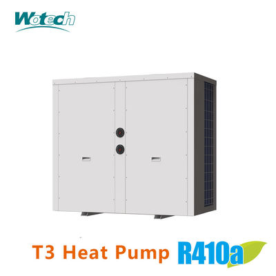 45kw Vertical Discharge Commercial R410a Scroll Compressor On / Off Pump di calore piscina