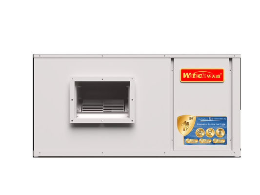 Pompa di calore di raffreddamento evaporativo di tipo condotto al soffitto per supermercato magazzino garage sotterraneo